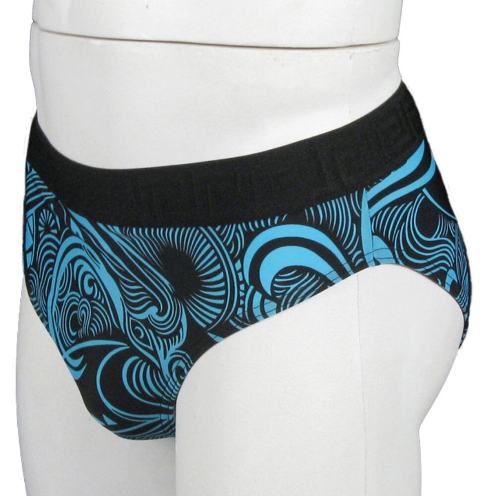 NEW Gianni Versace Couture Bikini Brief Bathing Suit! XS Euro 46 Baroque Pattern